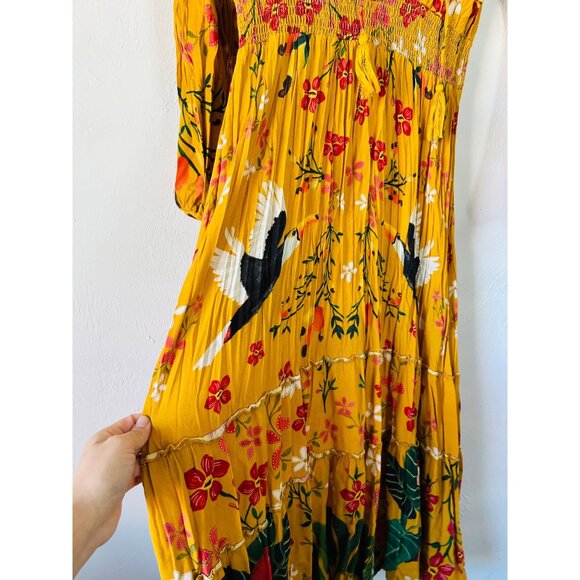 Farm Rio by Anthropologie Women's Sz XL Cristy Maxi Dress - Picture 4 of 14